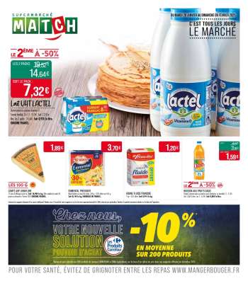 Catalogue Supermarché Match - 28/01/2025 - 09/02/2025.