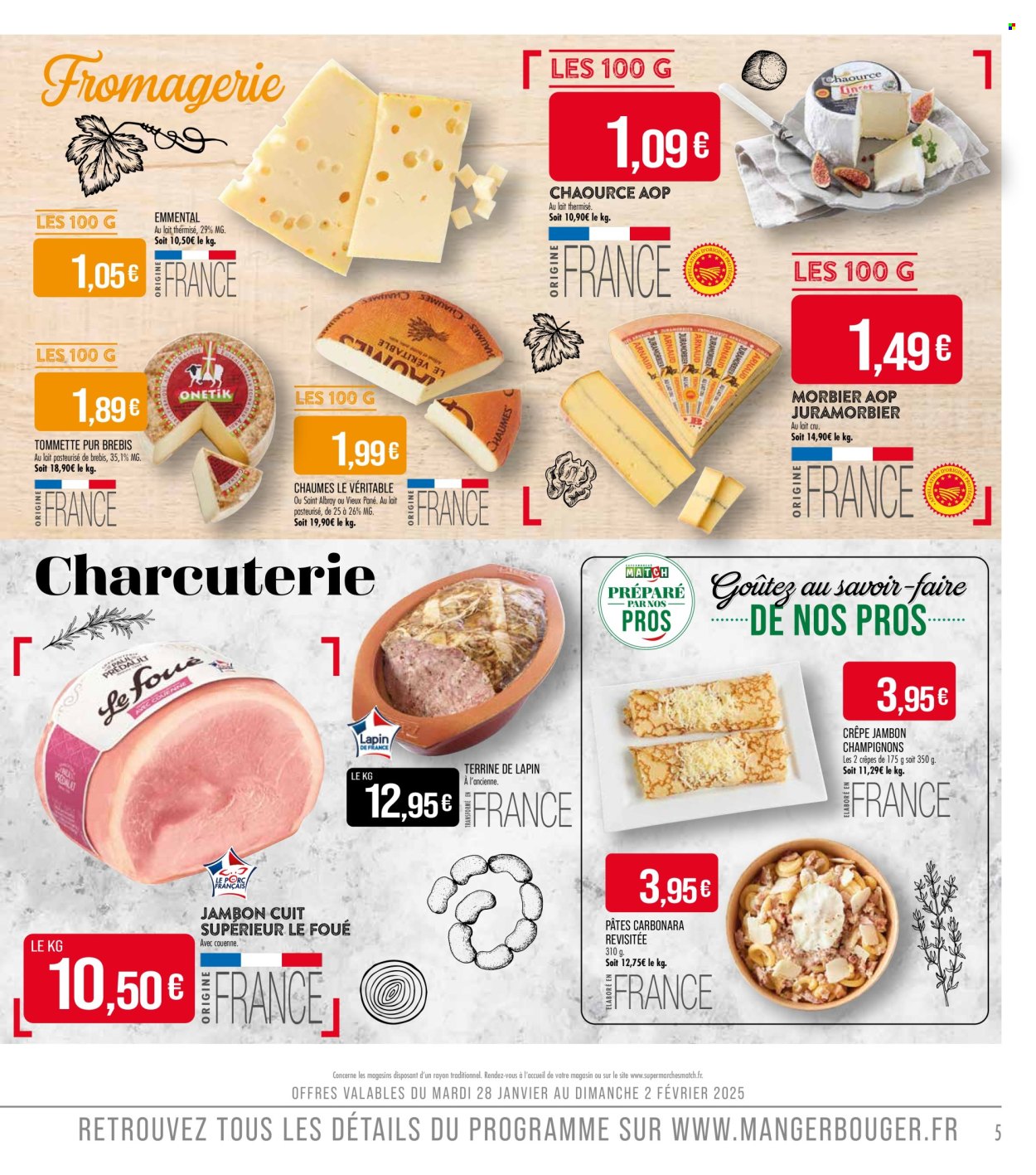 Catalogue Supermarché Match - 28/01/2025 - 09/02/2025. Page 5