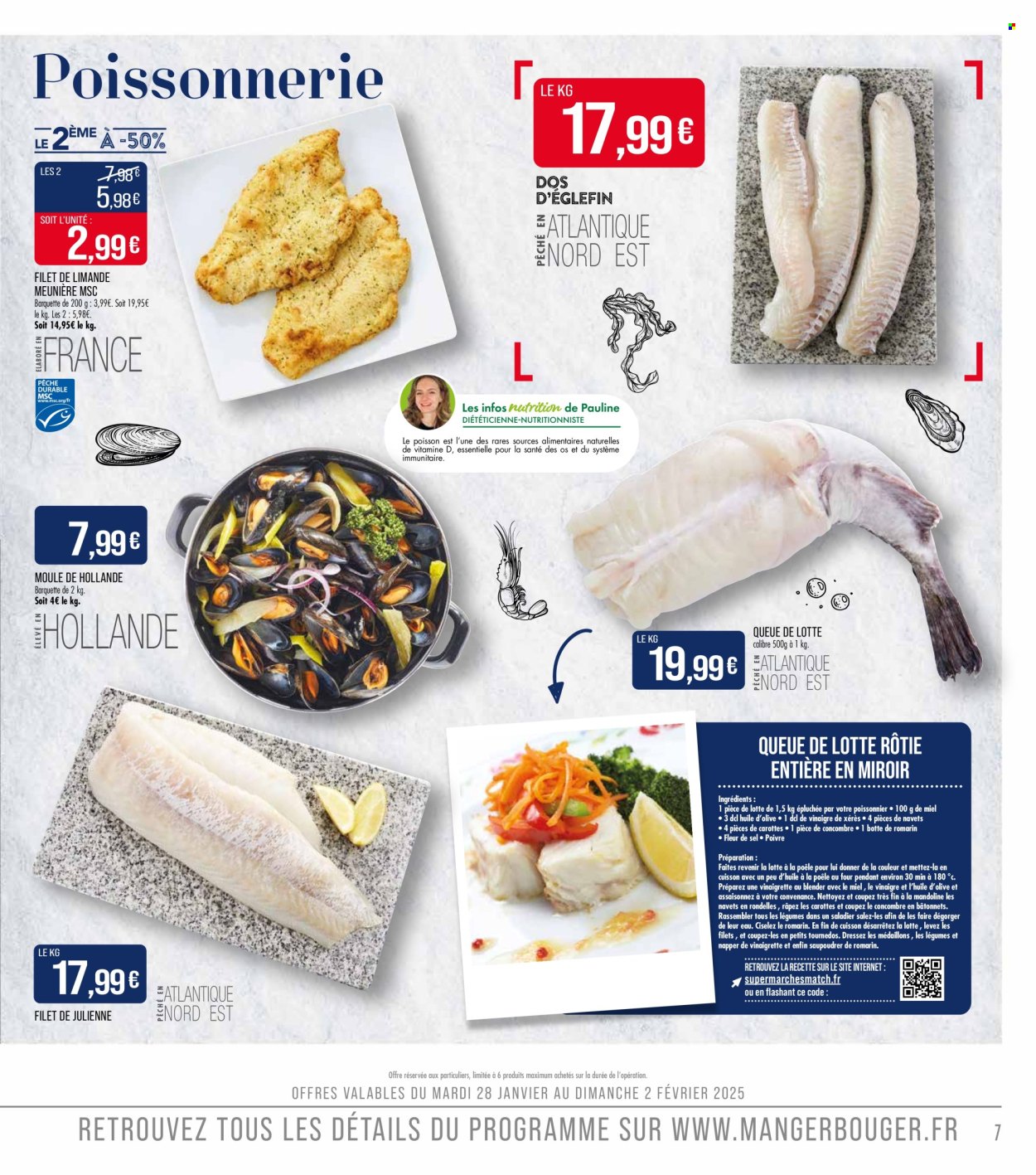 Catalogue Supermarché Match - 28/01/2025 - 09/02/2025. Page 7