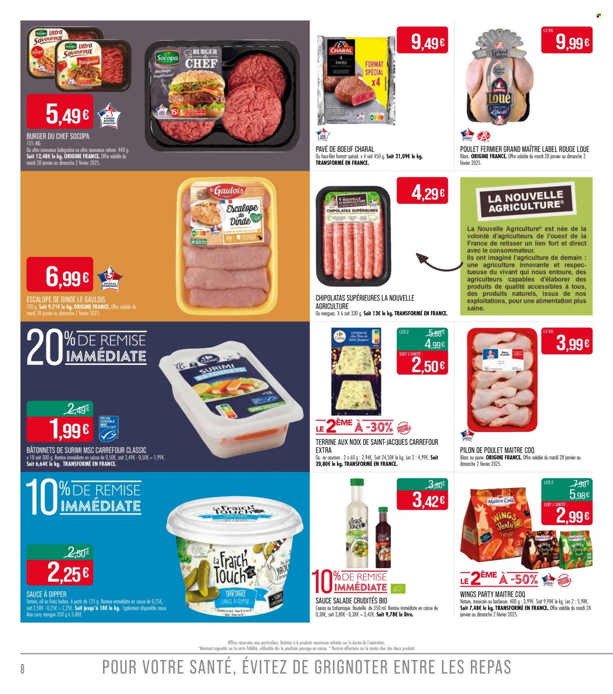 Catalogue Supermarché Match - 28/01/2025 - 09/02/2025. Page 8