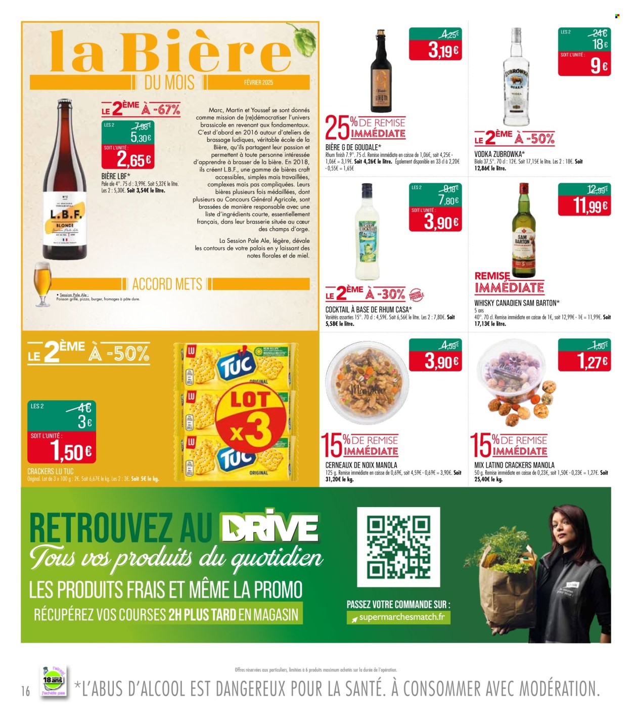 Catalogue Supermarché Match - 28/01/2025 - 09/02/2025. Page 16