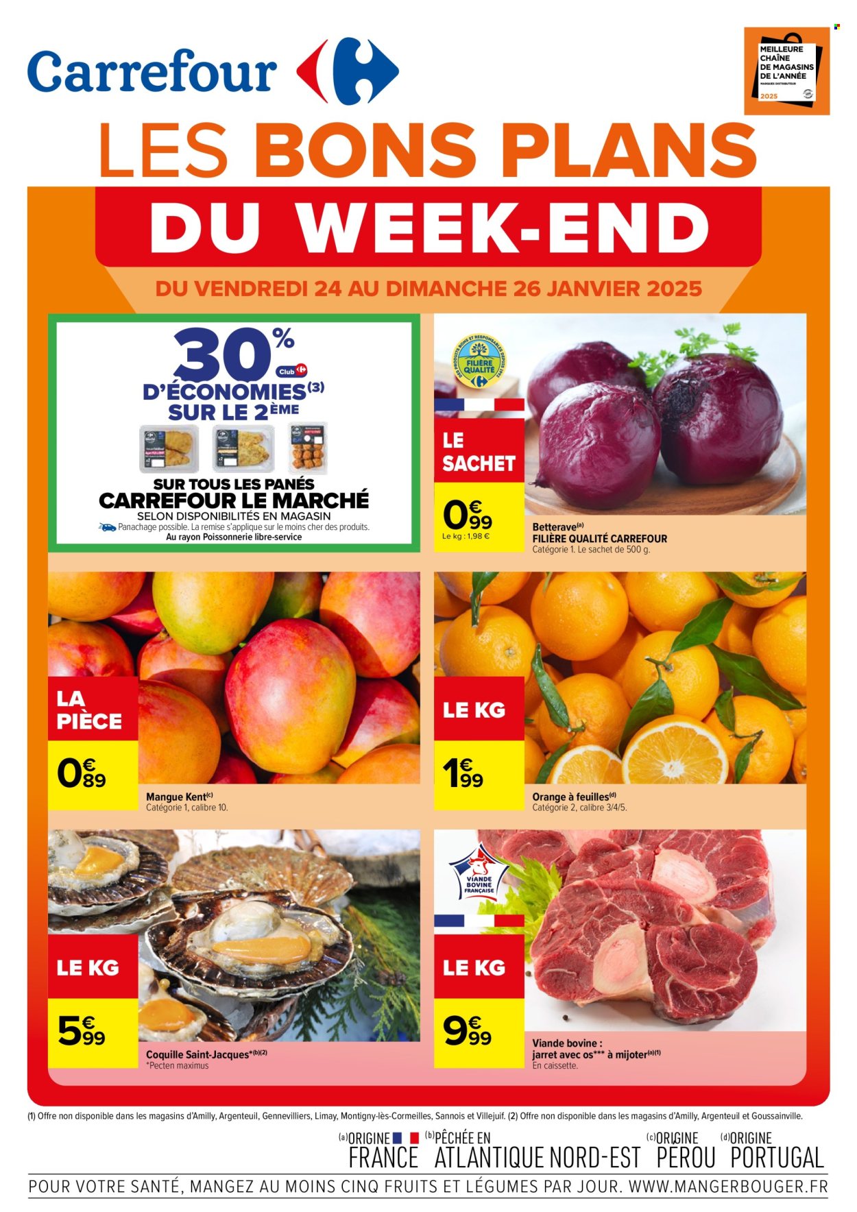 Catalogue Carrefour Hypermarchés - 24/01/2025 - 26/01/2025. Page 1