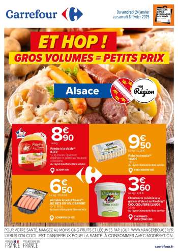 Catalogue Carrefour Hypermarchés - 24/01/2025 - 08/02/2025.