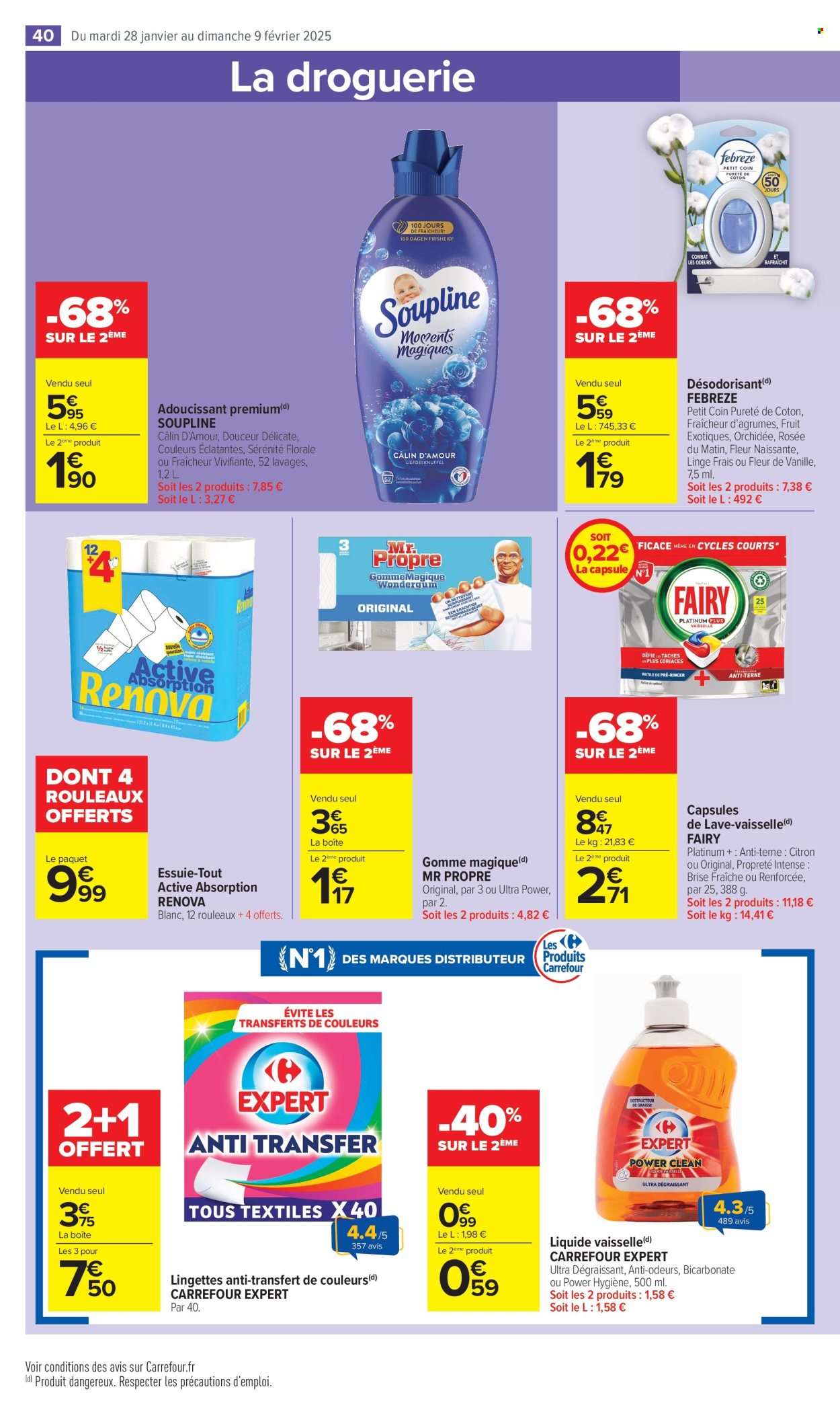 Catalogue Carrefour Market - 28/01/2025 - 09/02/2025. Page 44