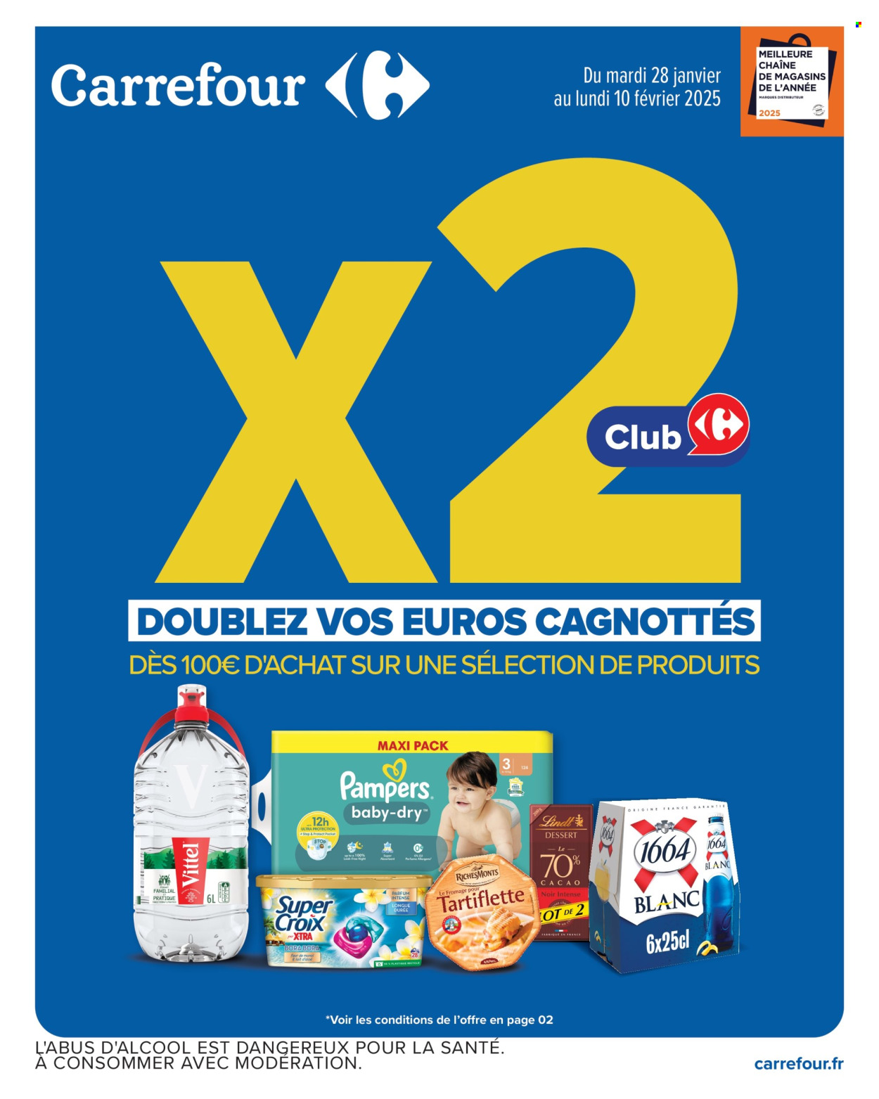 Catalogue Carrefour Hypermarchés - 28/01/2025 - 10/02/2025. Page 1