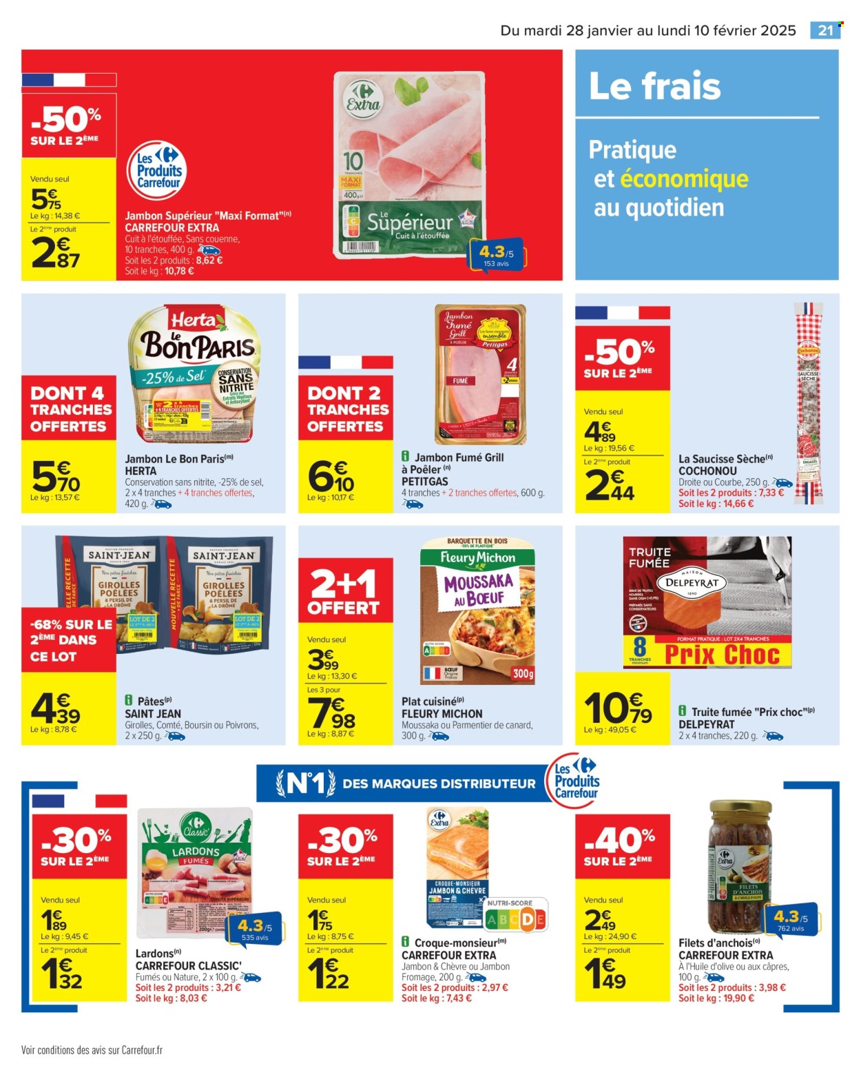 Catalogue Carrefour Hypermarchés - 28/01/2025 - 10/02/2025. Page 23