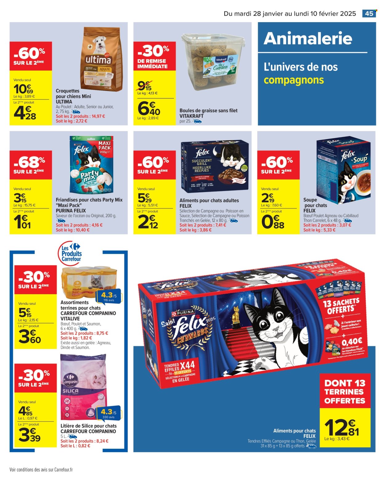 Catalogue Carrefour Hypermarchés - 28/01/2025 - 10/02/2025. Page 47