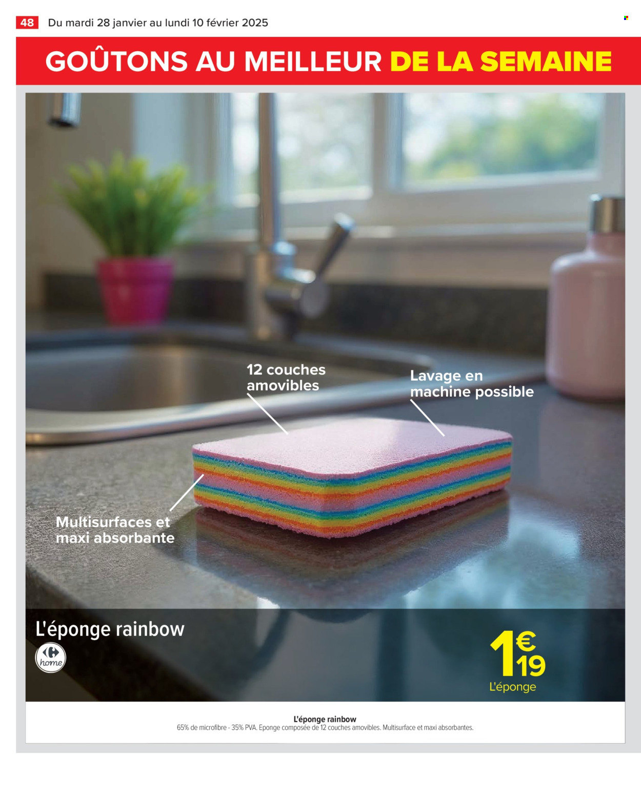 Catalogue Carrefour Hypermarchés - 28/01/2025 - 10/02/2025. Page 50