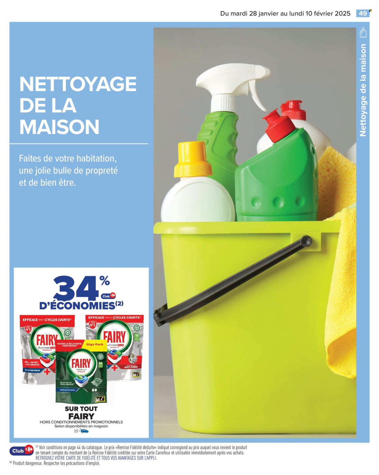 Catalogue Carrefour Hypermarchés - 28/01/2025 - 10/02/2025. Page 51