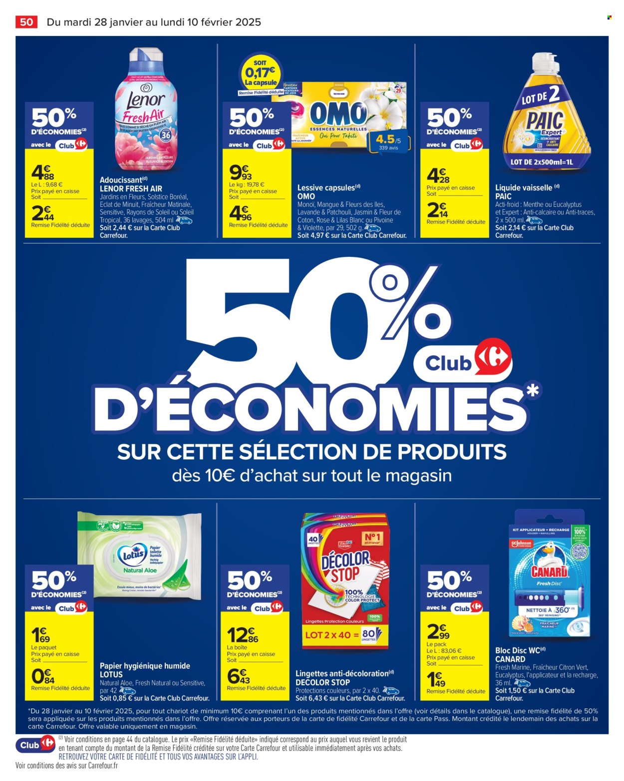 Catalogue Carrefour Hypermarchés - 28/01/2025 - 10/02/2025. Page 52