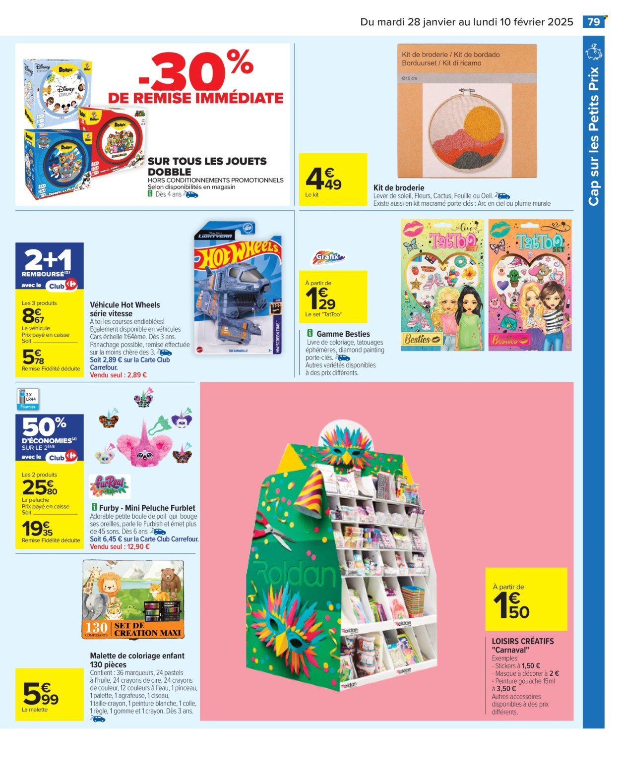 Catalogue Carrefour Hypermarchés - 28/01/2025 - 10/02/2025. Page 81