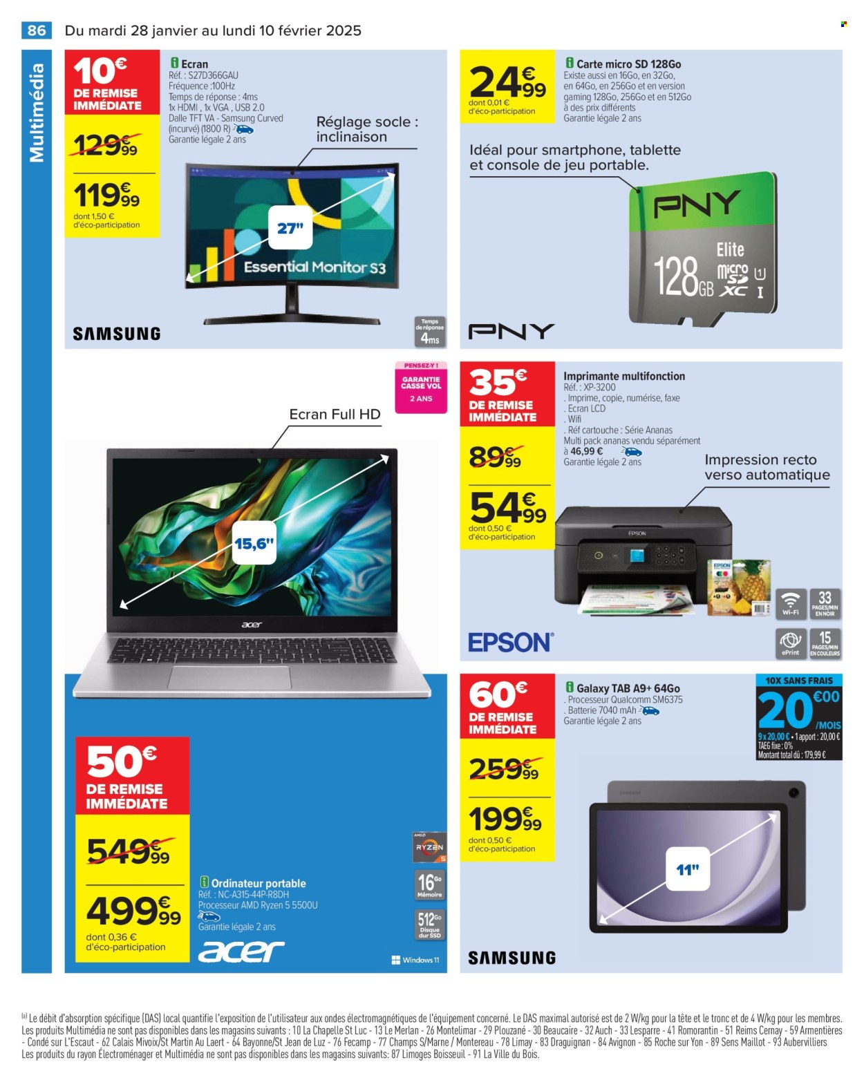 Catalogue Carrefour Hypermarchés - 28/01/2025 - 10/02/2025. Page 88