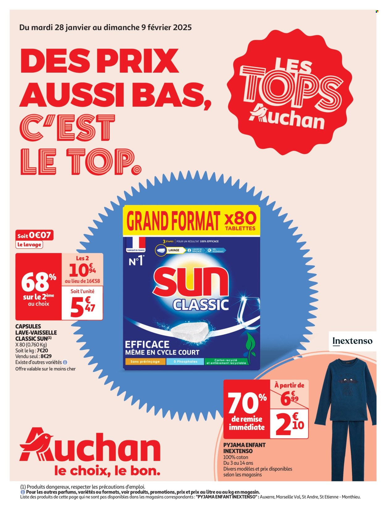 Catalogue Auchan - 28/01/2025 - 09/02/2025. Page 1