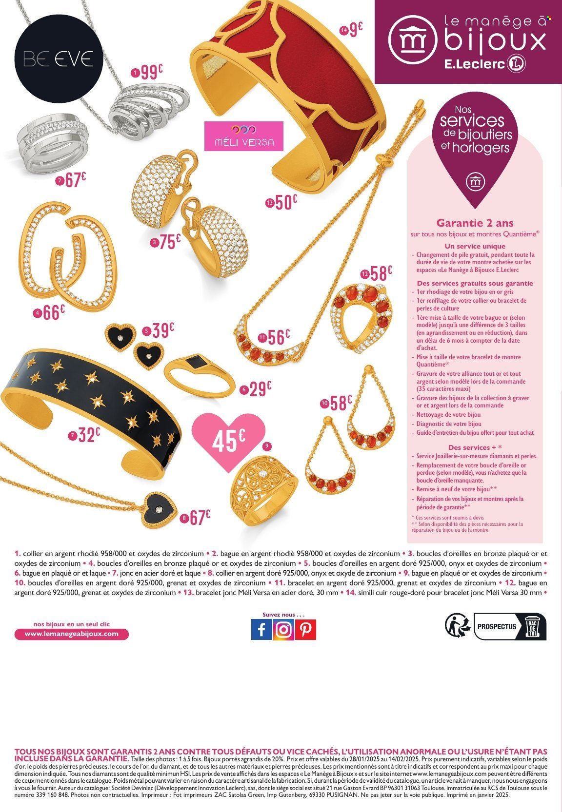 Catalogue E.Leclerc - 28/01/2025 - 14/02/2025. Page 12