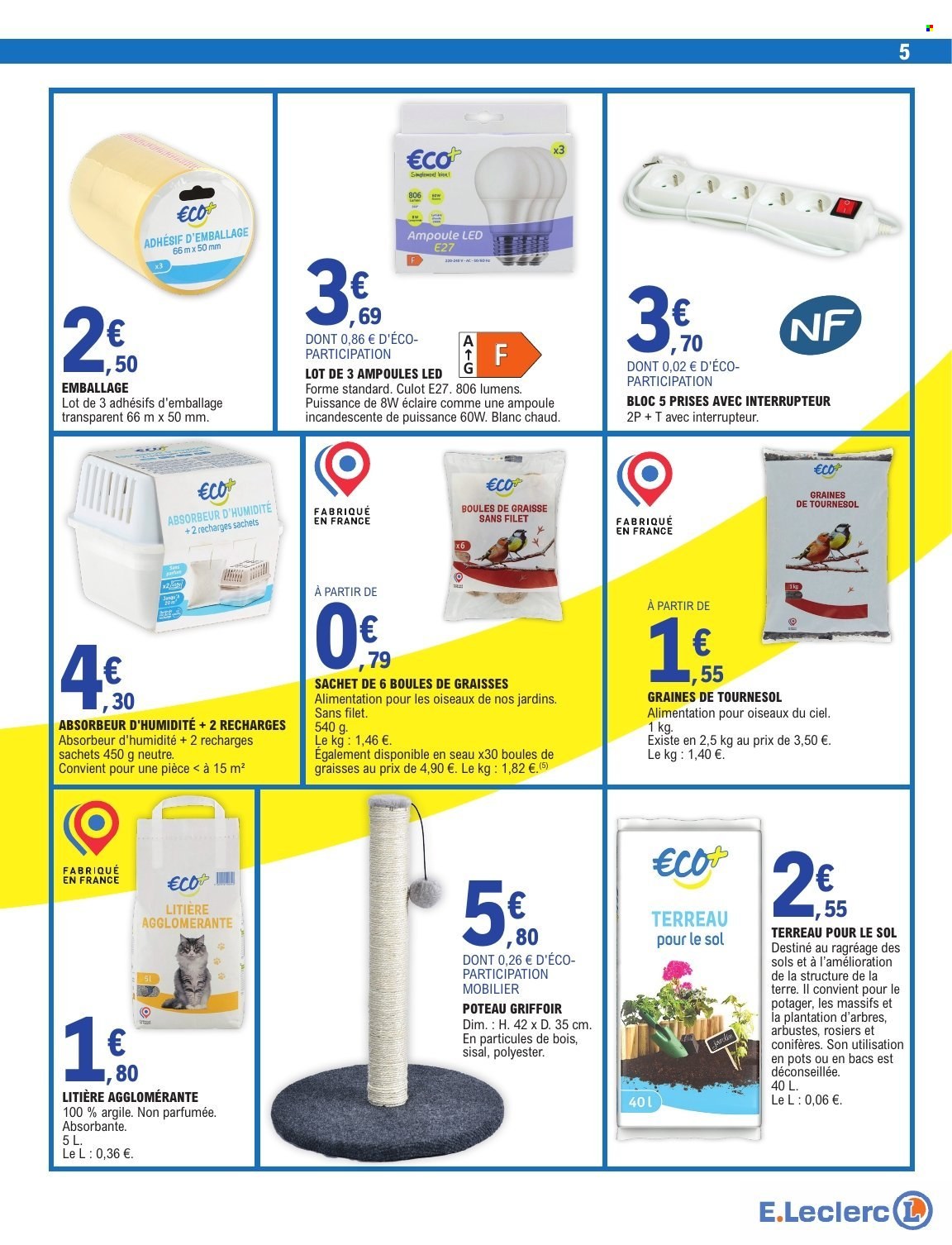 Catalogue E.Leclerc - 28/01/2025 - 08/02/2025. Page 5