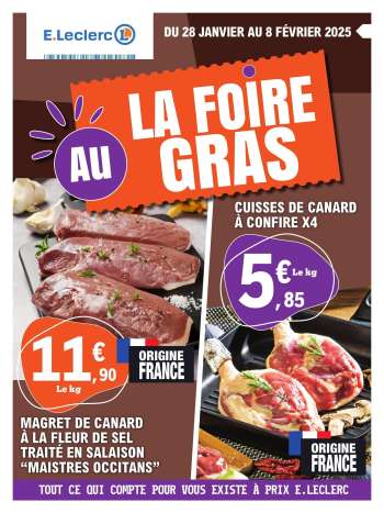 Catalogue E.Leclerc - 28/01/2025 - 08/02/2025.