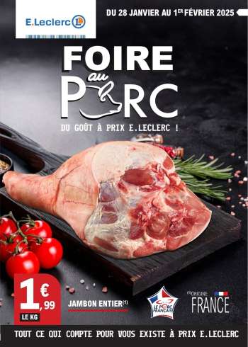 Catalogue E.Leclerc - 28/01/2025 - 01/02/2025.
