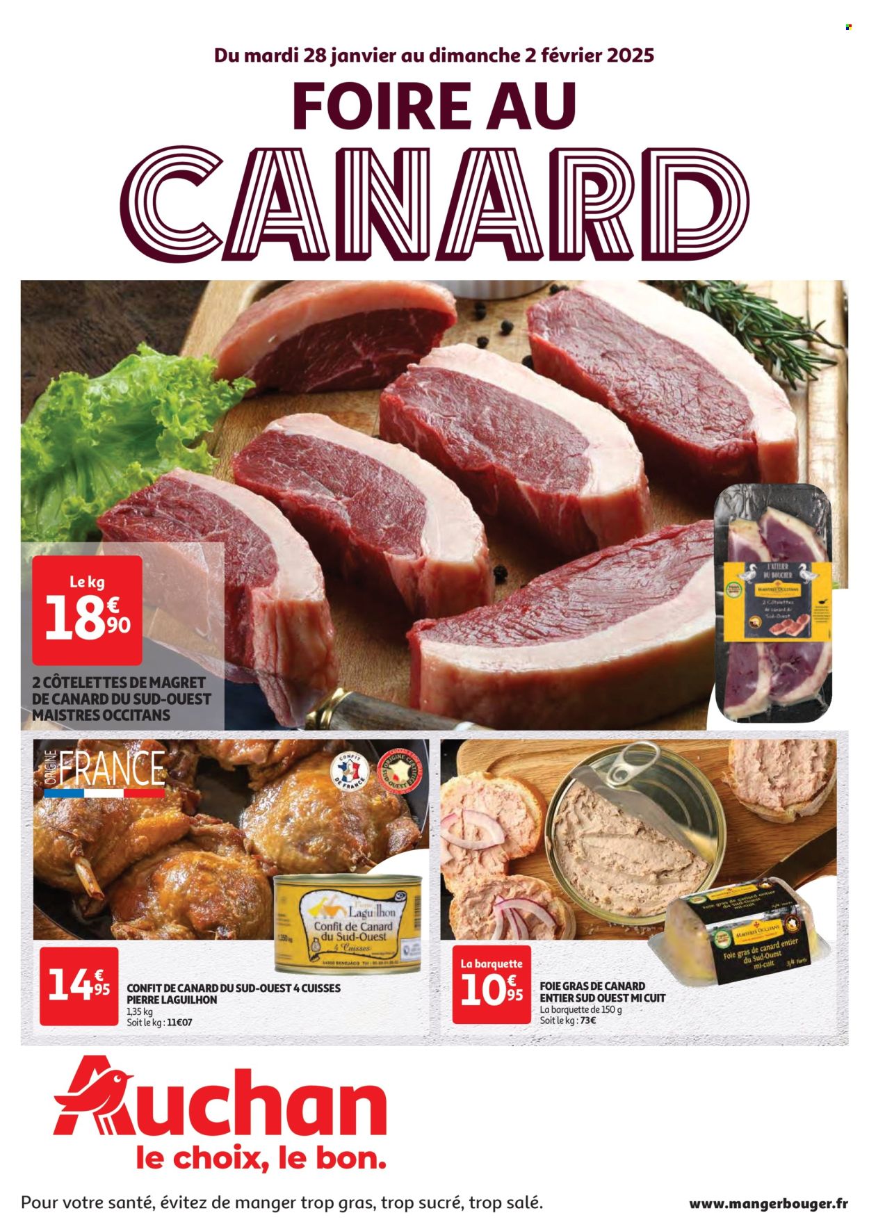 Catalogue Auchan - 28/01/2025 - 02/02/2025. Page 1