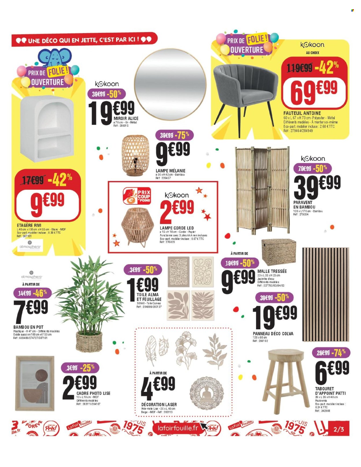 Catalogue La Foir'Fouille - 29/01/2025 - 08/02/2025. Page 3
