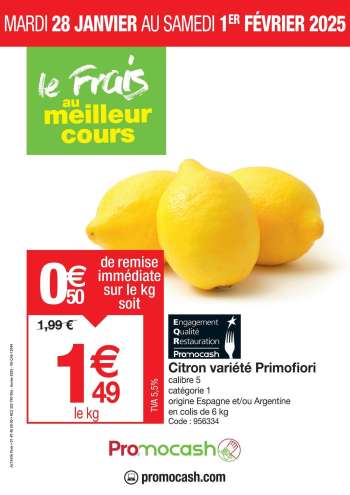 Catalogue Promocash - 28/01/2025 - 01/02/2025.
