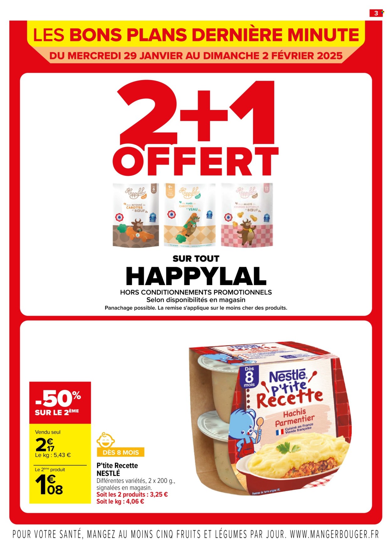 Catalogue Carrefour Hypermarchés - 29/01/2025 - 02/02/2025. Page 3