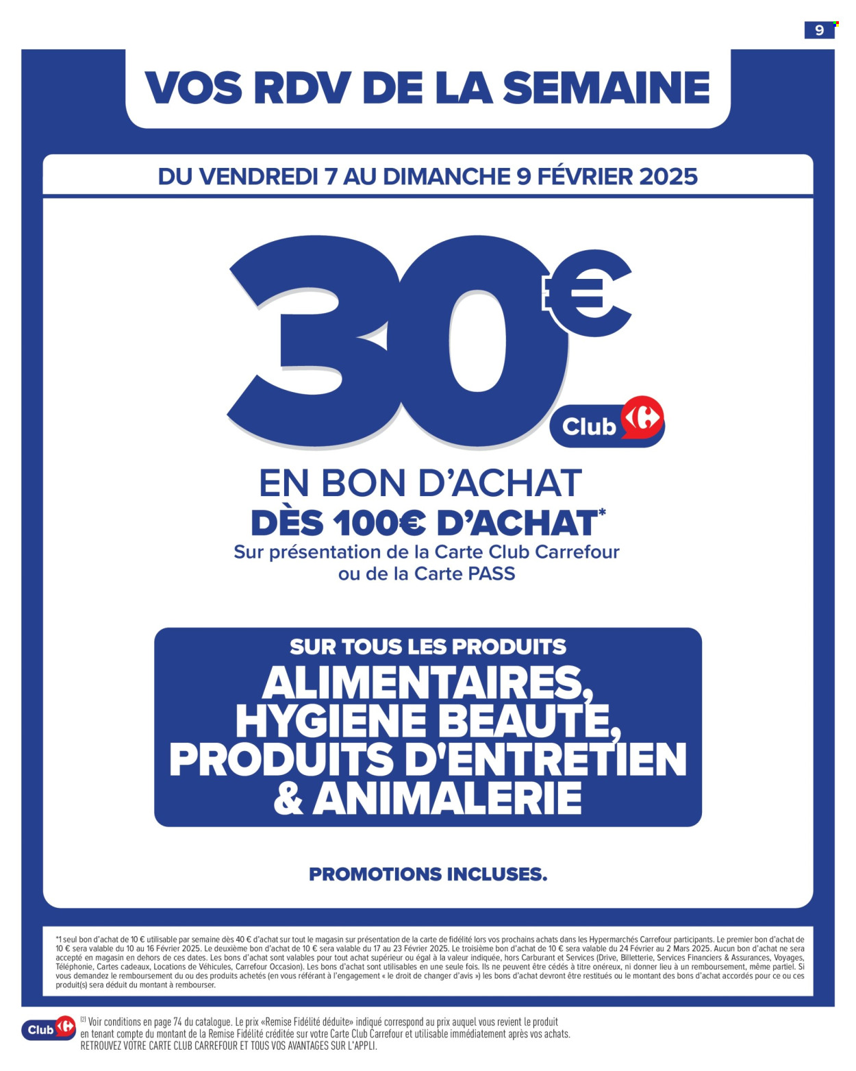 Catalogue Carrefour Hypermarchés - 04/02/2025 - 17/02/2025. Page 11