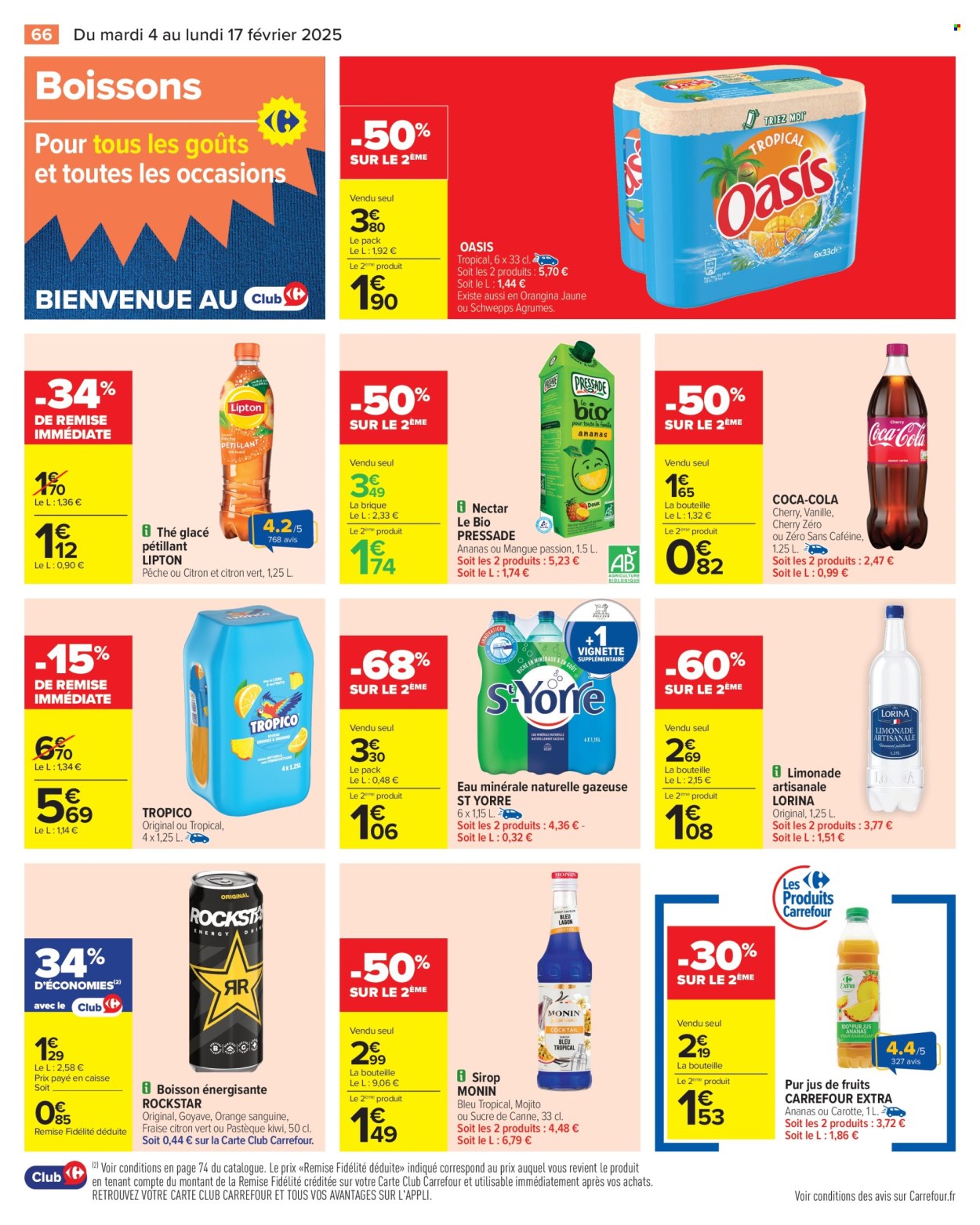 Catalogue Carrefour Hypermarchés - 04/02/2025 - 17/02/2025. Page 68