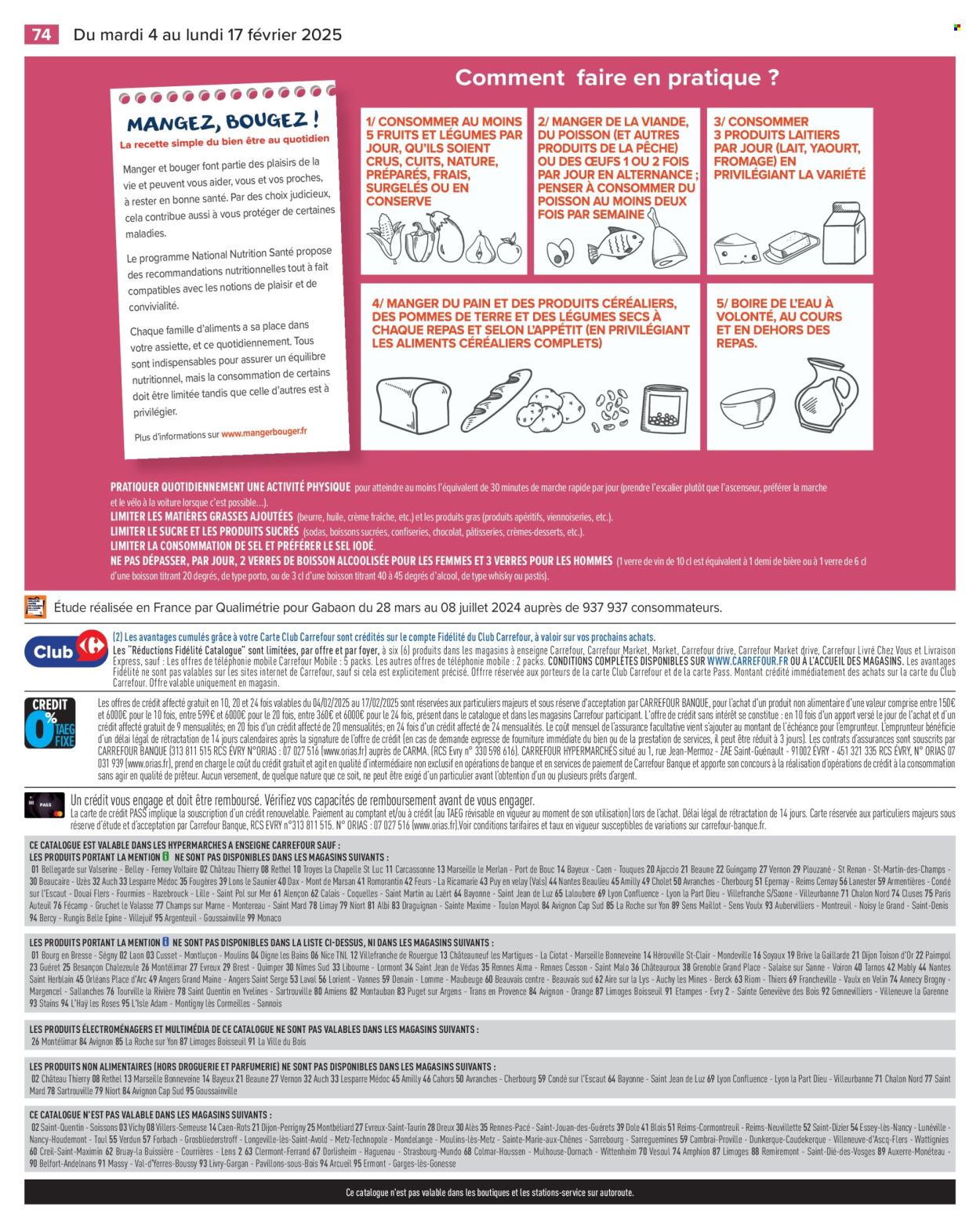 Catalogue Carrefour Hypermarchés - 04/02/2025 - 17/02/2025. Page 76