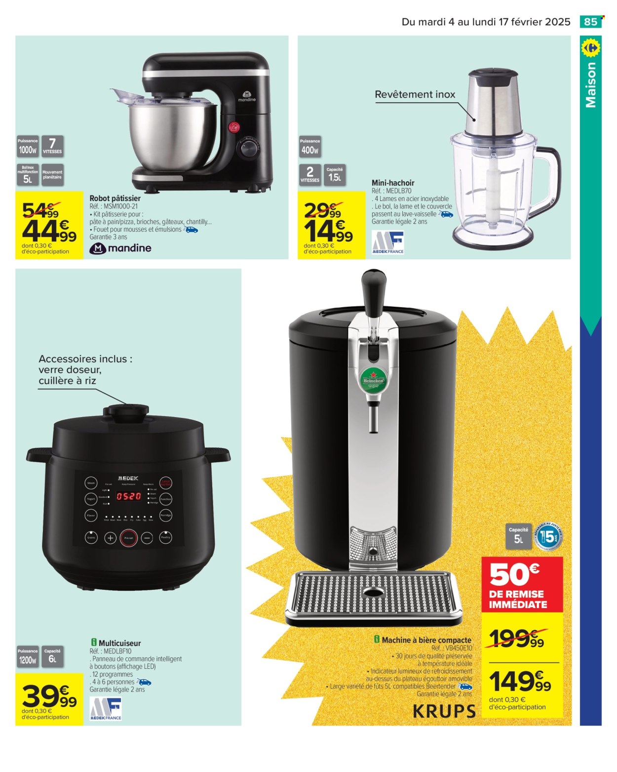 Catalogue Carrefour Hypermarchés - 04/02/2025 - 17/02/2025. Page 87