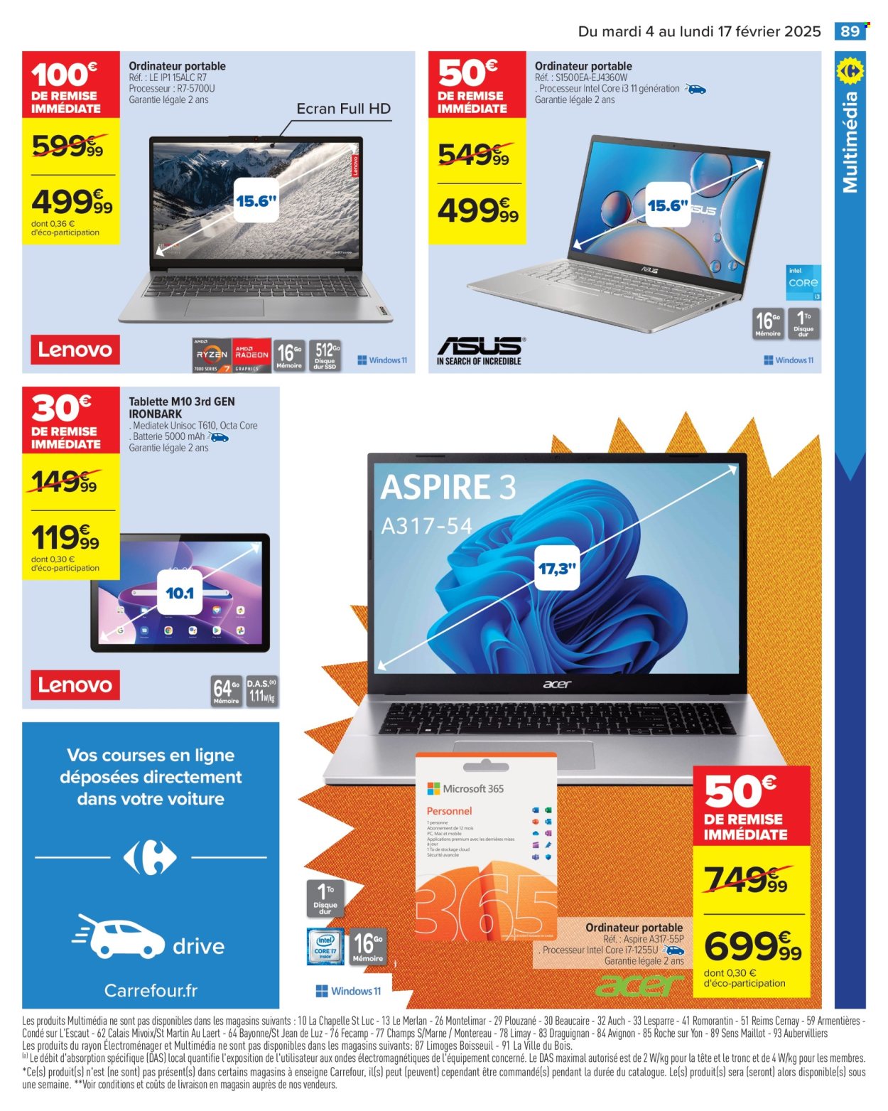 Catalogue Carrefour Hypermarchés - 04/02/2025 - 17/02/2025. Page 91