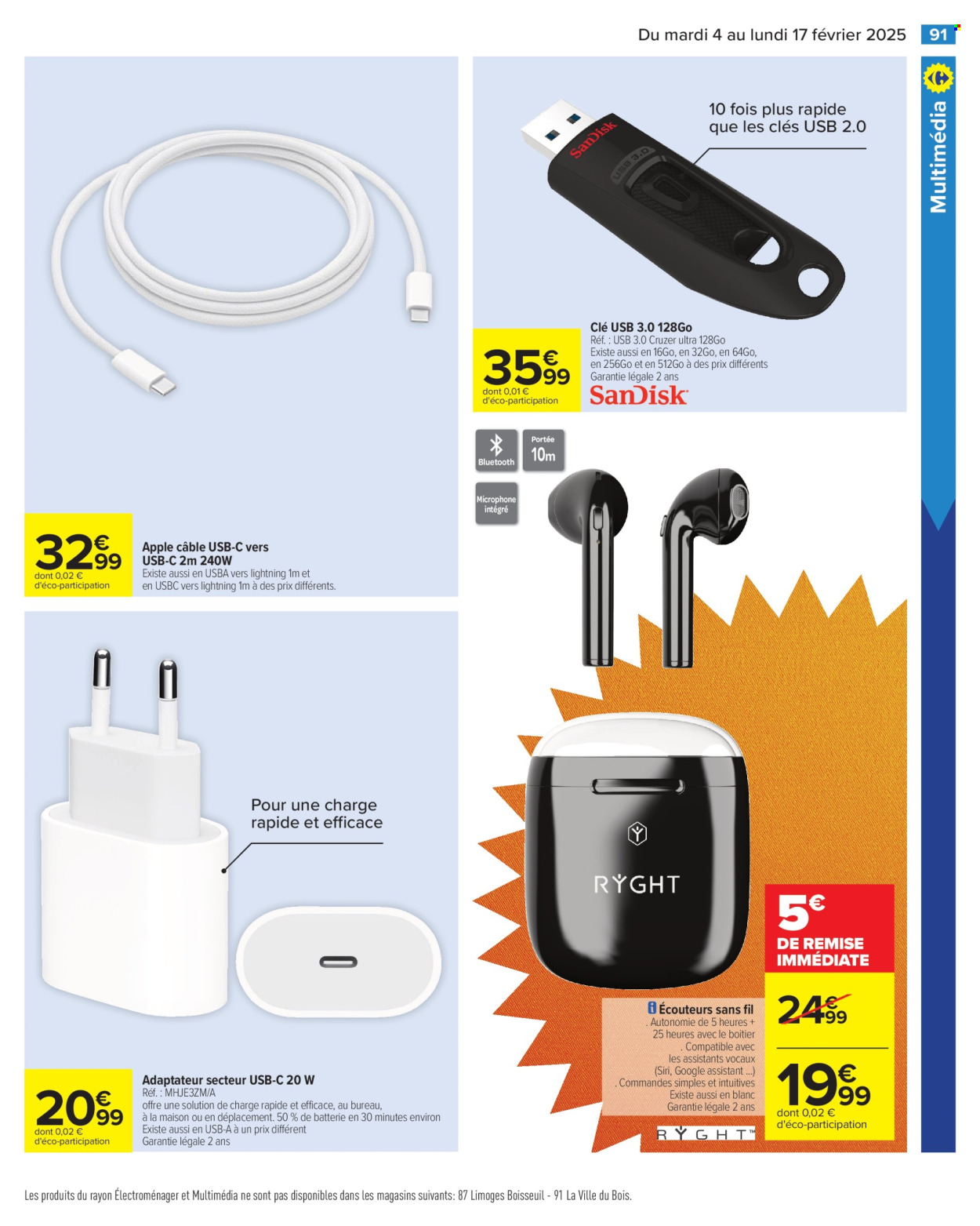 Catalogue Carrefour Hypermarchés - 04/02/2025 - 17/02/2025. Page 93