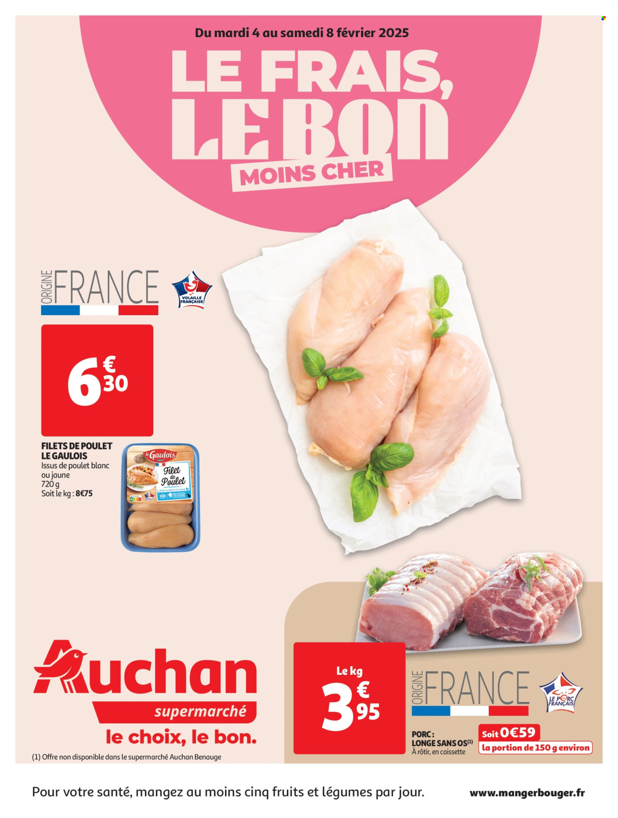 Catalogue Auchan - 04/02/2025 - 08/02/2025. Page 1