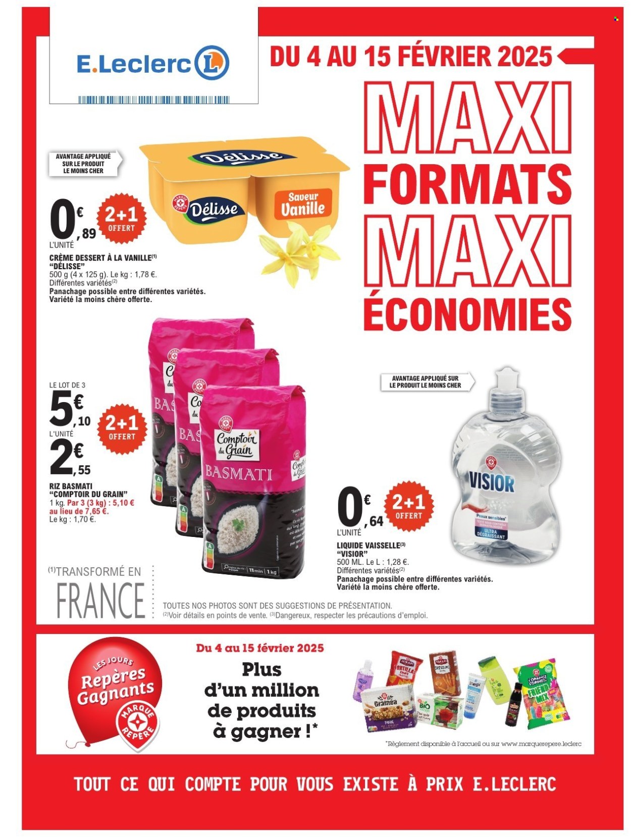 Catalogue E.Leclerc - 04/02/2025 - 15/02/2025. Page 1