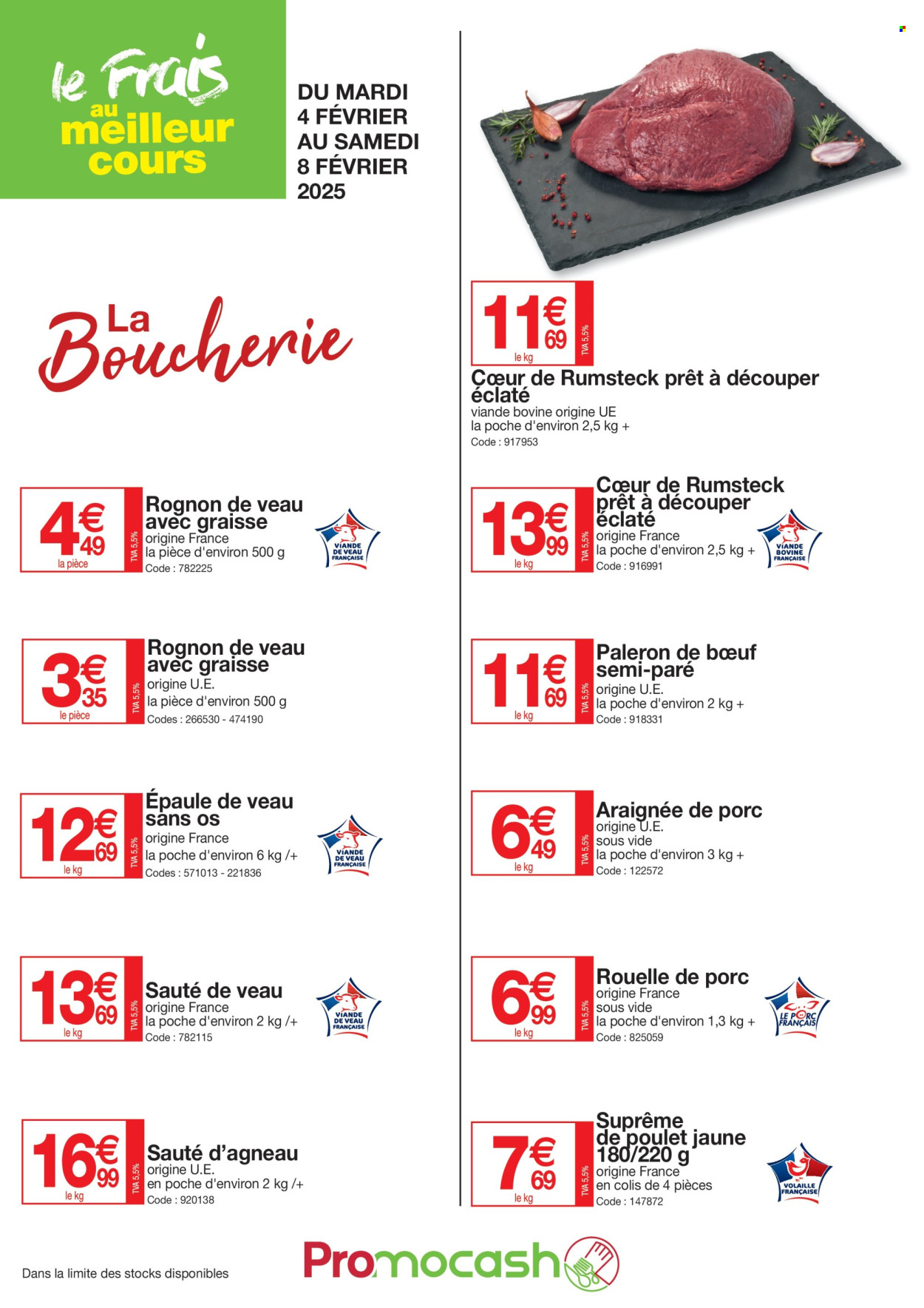 Catalogue Promocash - 04/02/2025 - 08/02/2025. Page 1