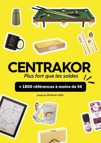 Catalogue Centrakor - 04/02/2025 - 28/02/2025.