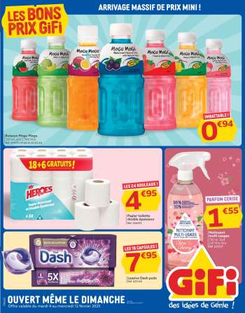 Catalogue GiFi - 04/02/2025 - 12/02/2025.
