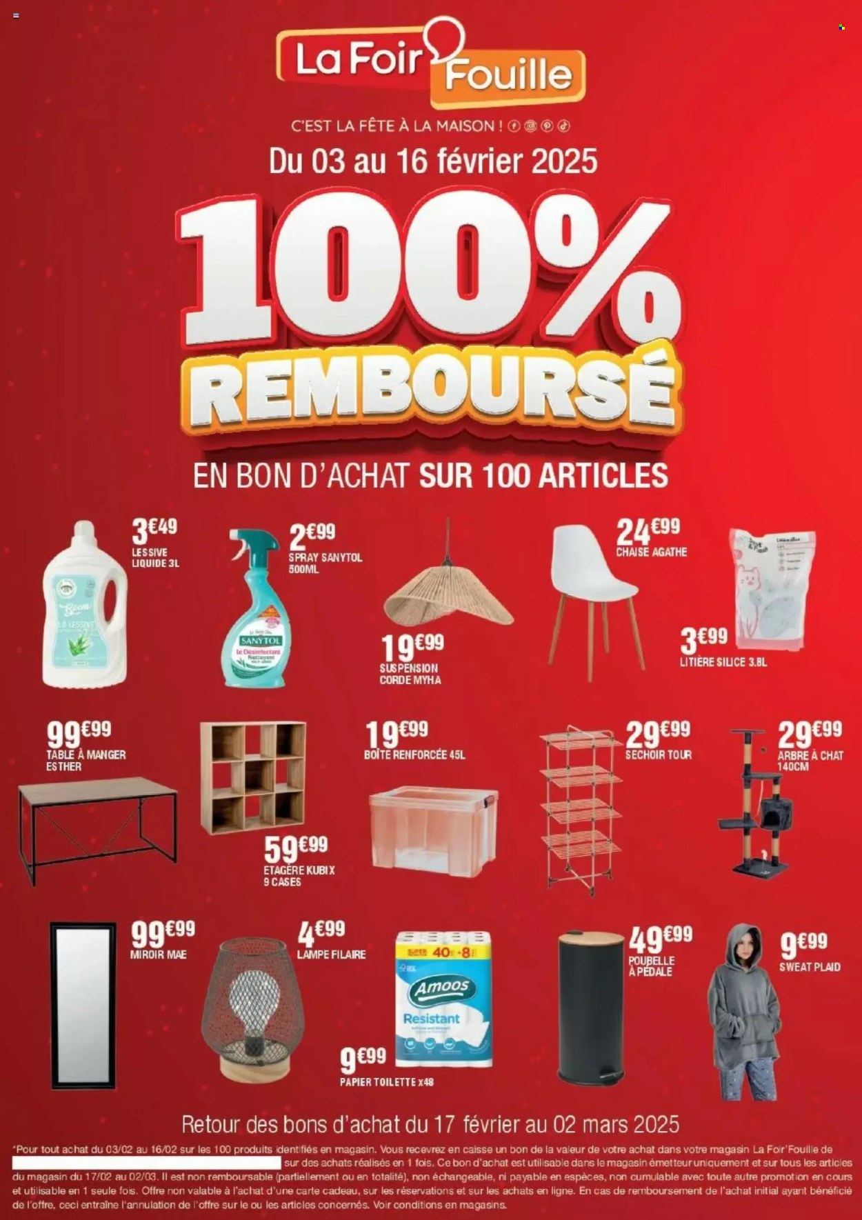 Catalogue La Foir'Fouille - 03/02/2025 - 16/02/2025. Page 1
