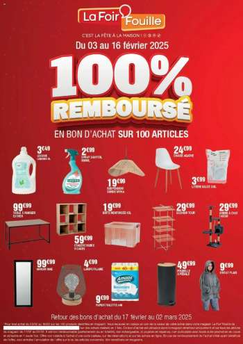Catalogue La Foir'Fouille - 03/02/2025 - 16/02/2025.