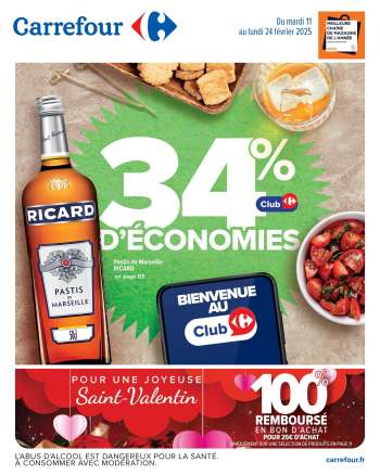 Catalogue Carrefour Hypermarchés - 11/02/2025 - 24/02/2025.