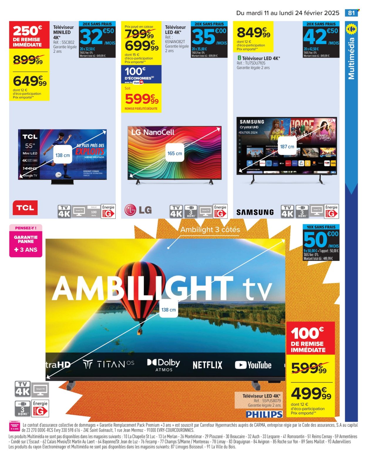 Catalogue Carrefour Hypermarchés - 11/02/2025 - 24/02/2025. Page 83