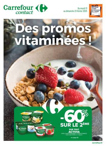Catalogue Carrefour Contact - 11/02/2025 - 23/02/2025.