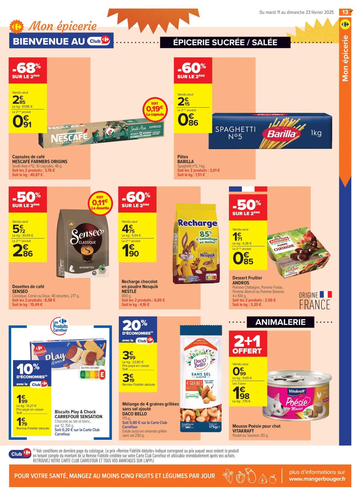 Catalogue Carrefour Contact - 11/02/2025 - 23/02/2025. Page 13