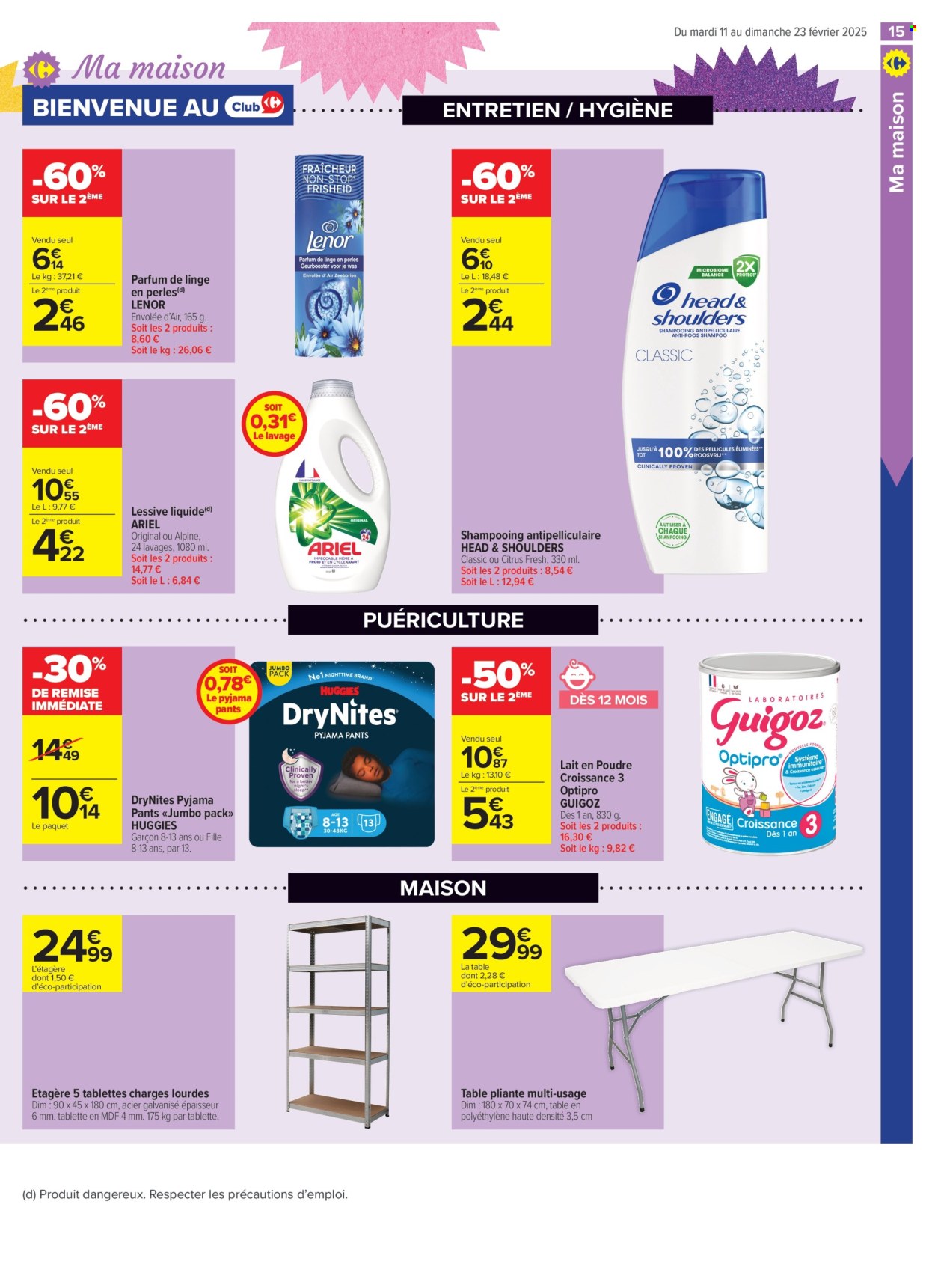 Catalogue Carrefour Contact - 11/02/2025 - 23/02/2025. Page 15