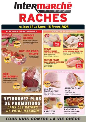 Catalogue Intermarché Super - 13/02/2025 - 15/02/2025.