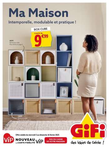 Catalogue GiFi - 05/02/2025 - 16/02/2025.