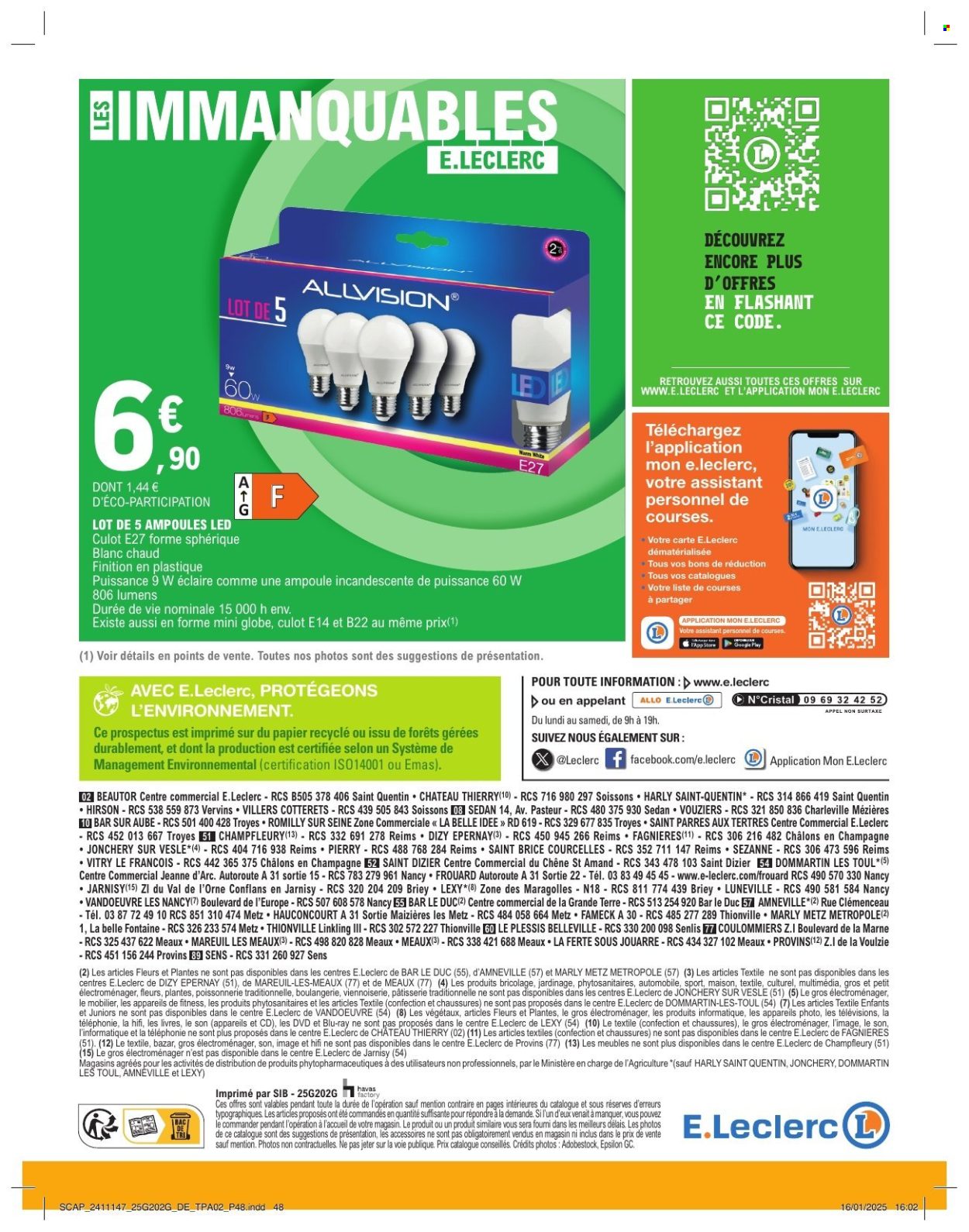 Catalogue E.Leclerc - 11/02/2025 - 22/02/2025. Page 48