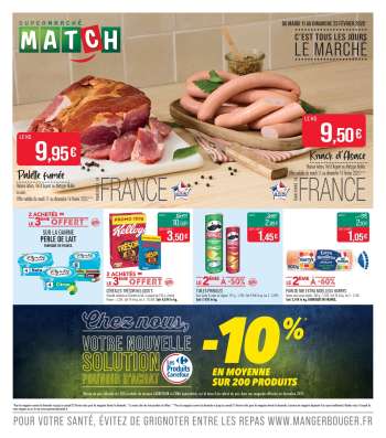 Catalogue Supermarché Match - 11/02/2025 - 23/02/2025.
