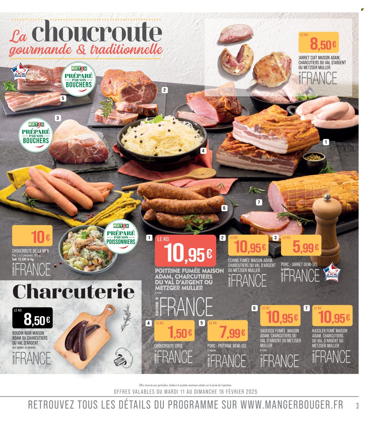 Catalogue Supermarché Match - 11/02/2025 - 23/02/2025. Page 3