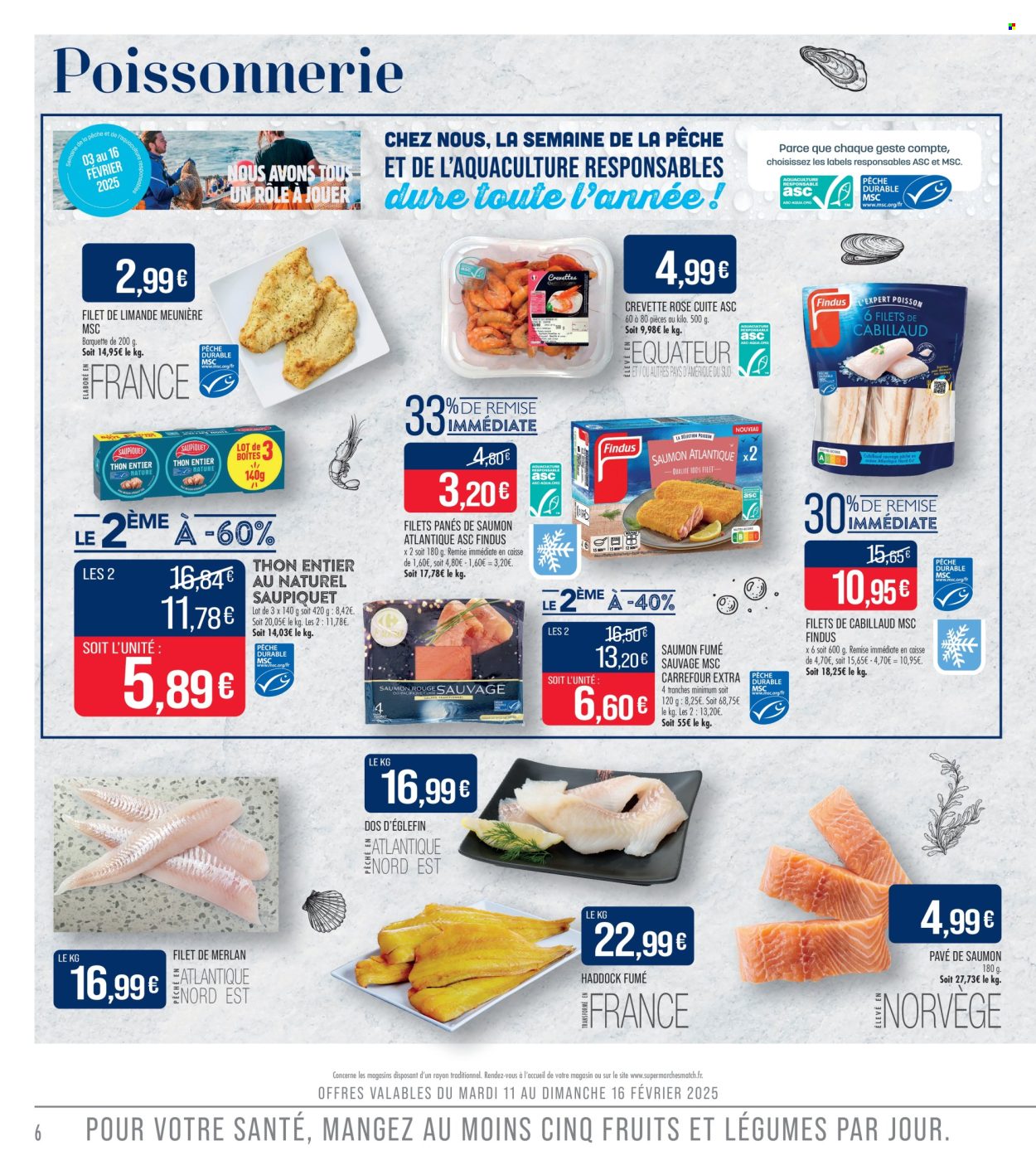 Catalogue Supermarché Match - 11/02/2025 - 23/02/2025. Page 6