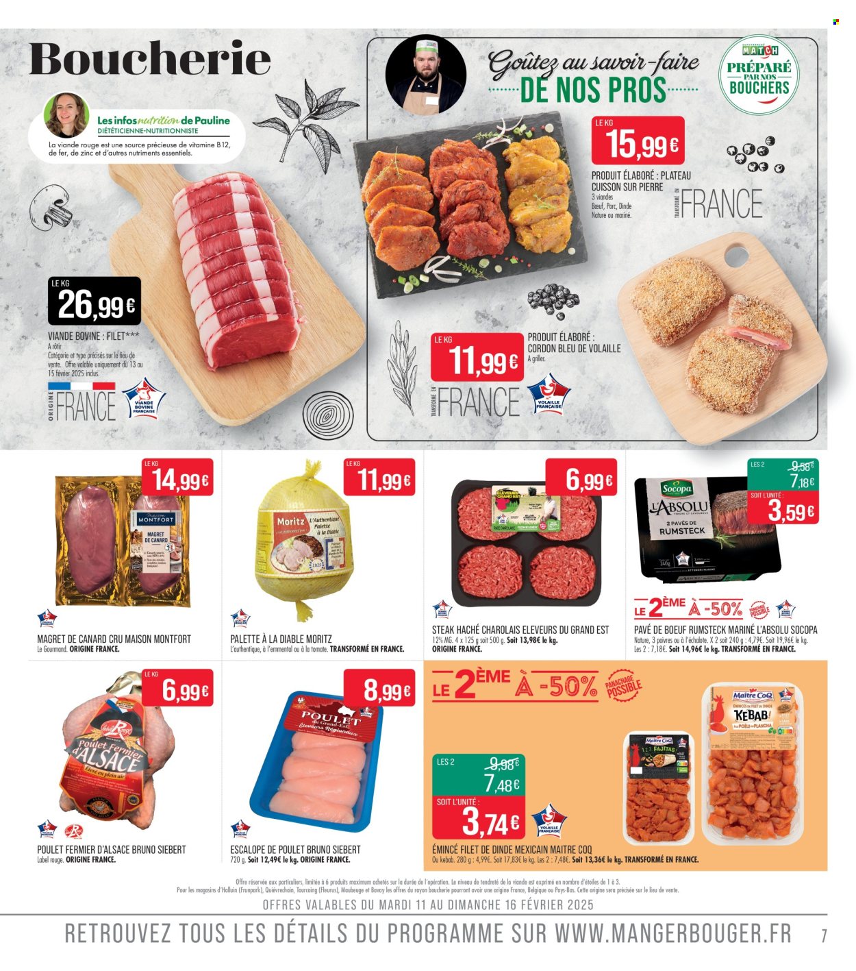 Catalogue Supermarché Match - 11/02/2025 - 23/02/2025. Page 7
